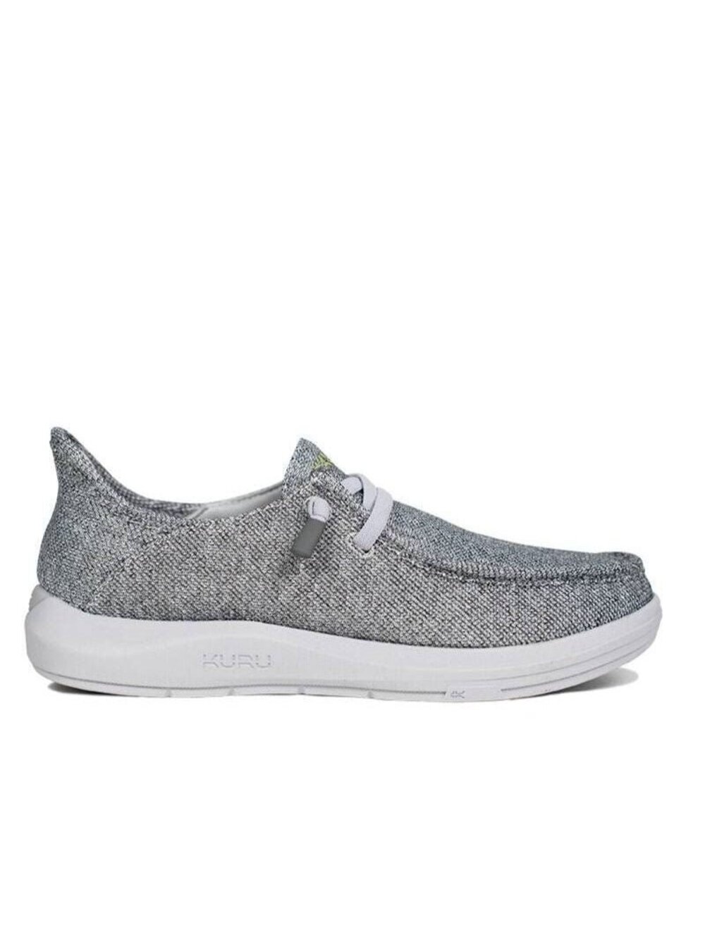 KURU Footwear Men's DRAFT Rento StormGray-KURUGreen Slipper